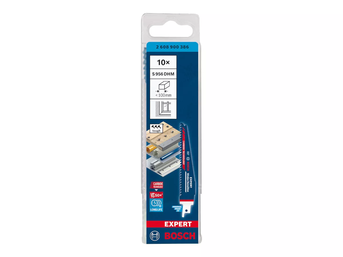 Lame scie sabre Window Demolition S 956 DHM Bosch (par 10)